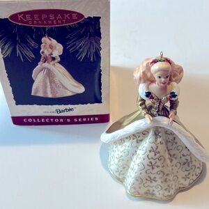 Vintage 1994 Hallmark Holiday Barbie second in series.